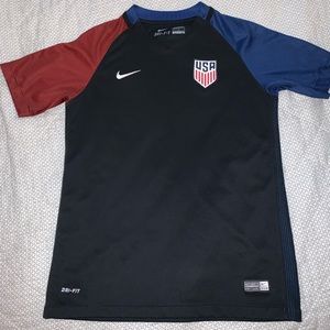 Nike authentic USA dri-fit soccer jersey